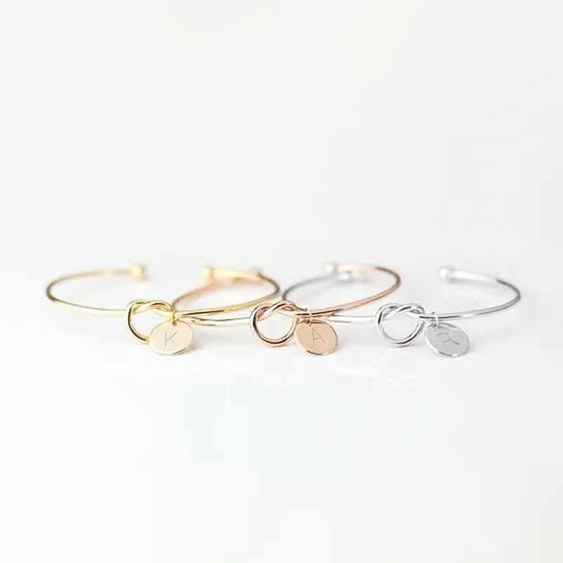Personalized Knot Bracelet