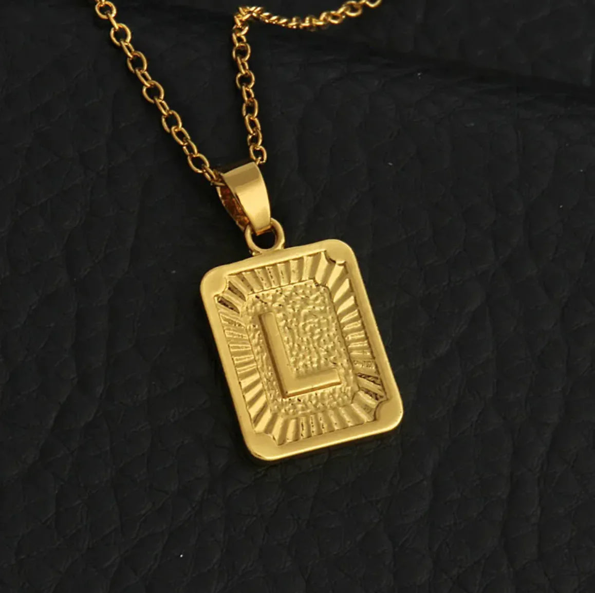 Gold Letter Necklace