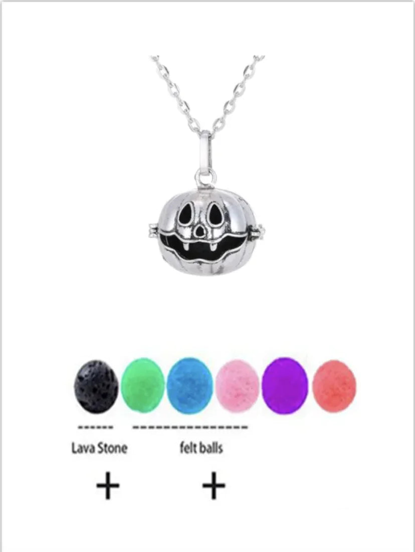 Volcanic Stone Essential Oil Diffuser Pendant Necklace – New Love Edition