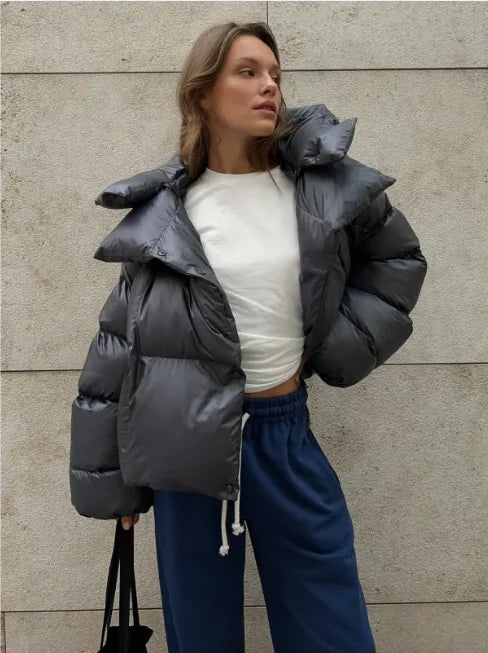 Women's Chic Cotton-Padded Bread Coat