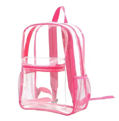 Clear View PVC Waterproof Backpack