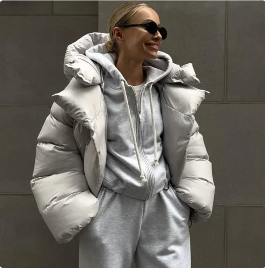 Women's Chic Cotton-Padded Bread Coat