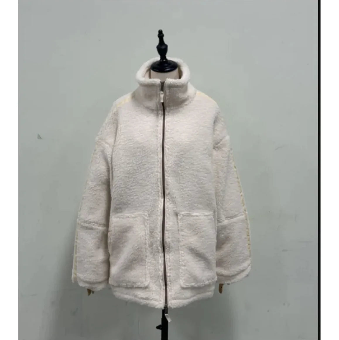 New Fashion Loose Anti-Cashmere Zipper Jacket