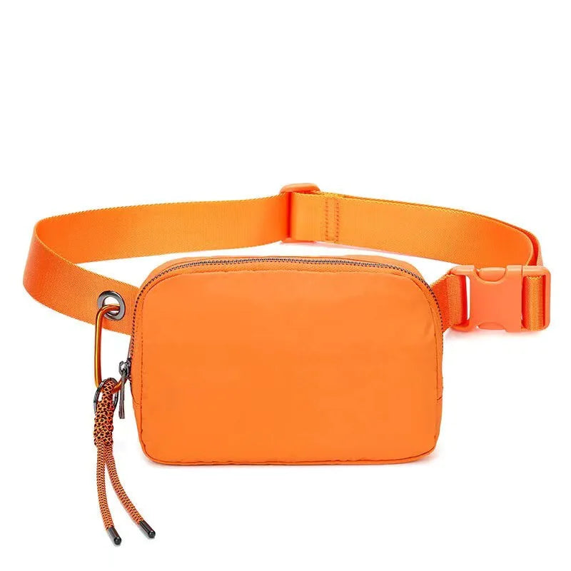 Waterproof Nylon Sport Crossbody Waist Bag