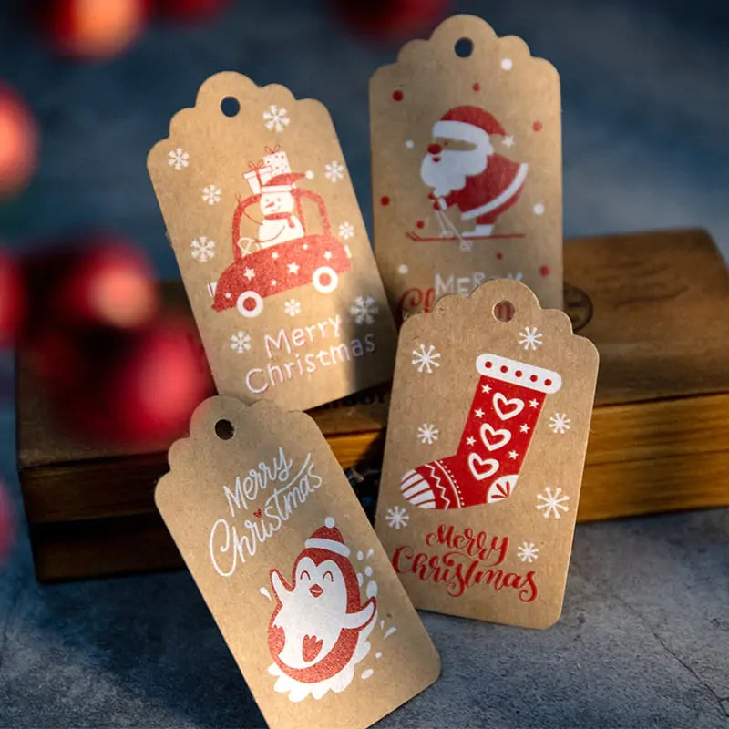 Santa Claus Christmas Gift Tags