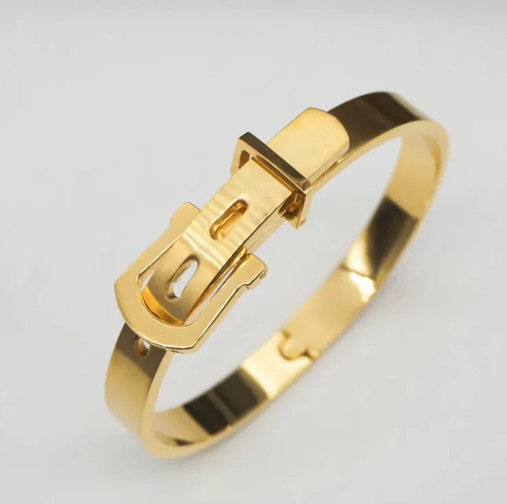 Classic Belt Buckle Bracelet