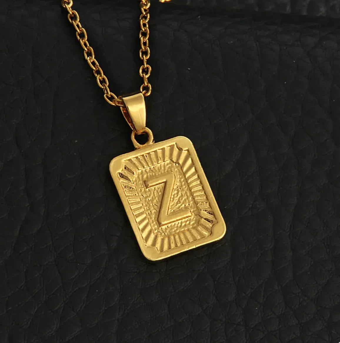 Gold Letter Necklace