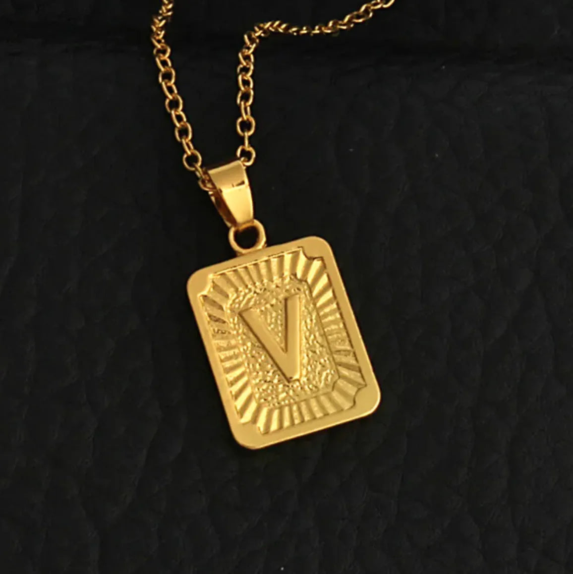 Gold Letter Necklace