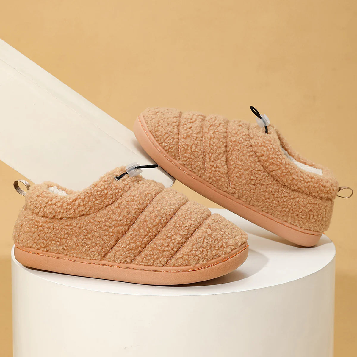 Cotton Shoes - Thickened Warm Non-Slip Cotton Slippers