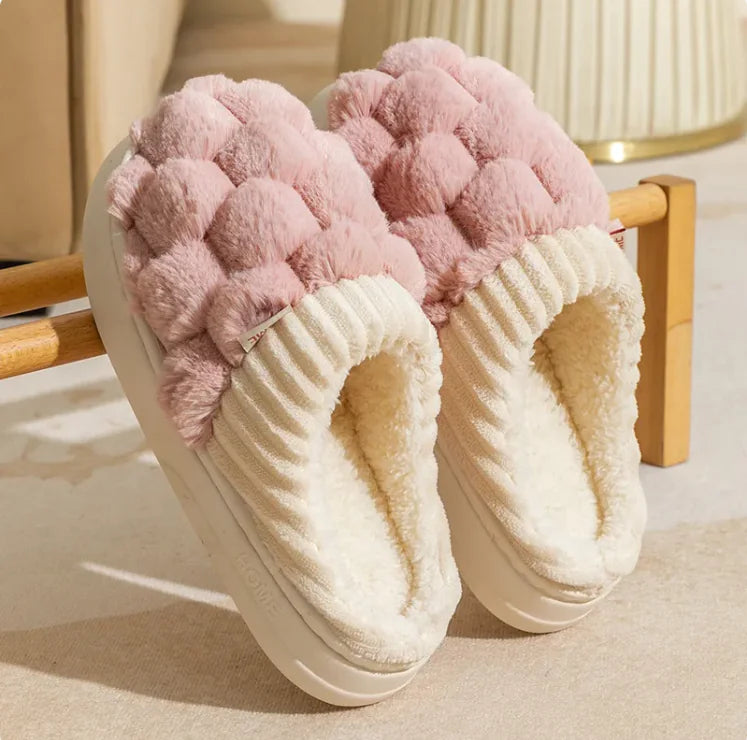 Cozy Cotton Winter Slippers for Women