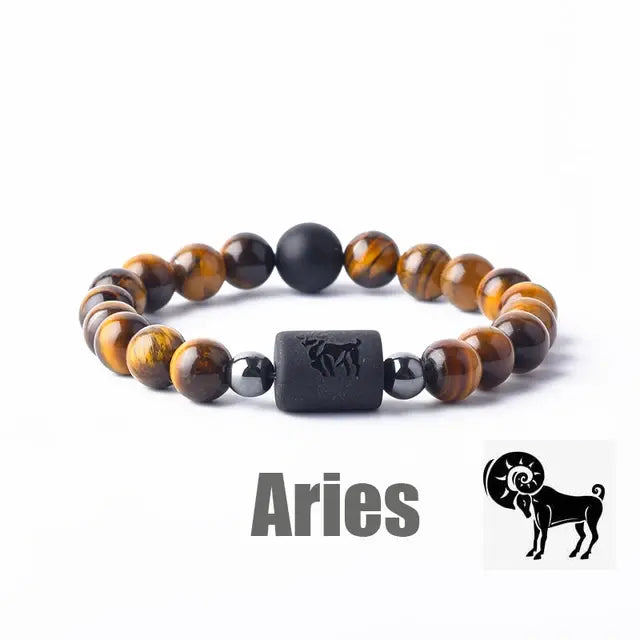 12 Zodiac Sign Constellation Bracelet