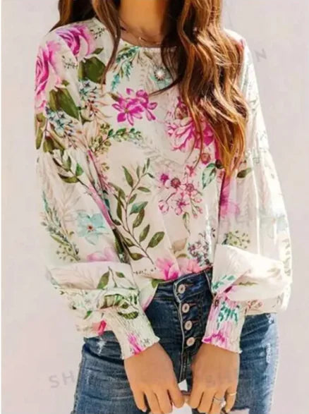 Casual Loose Long-Sleeved Shirt for Women