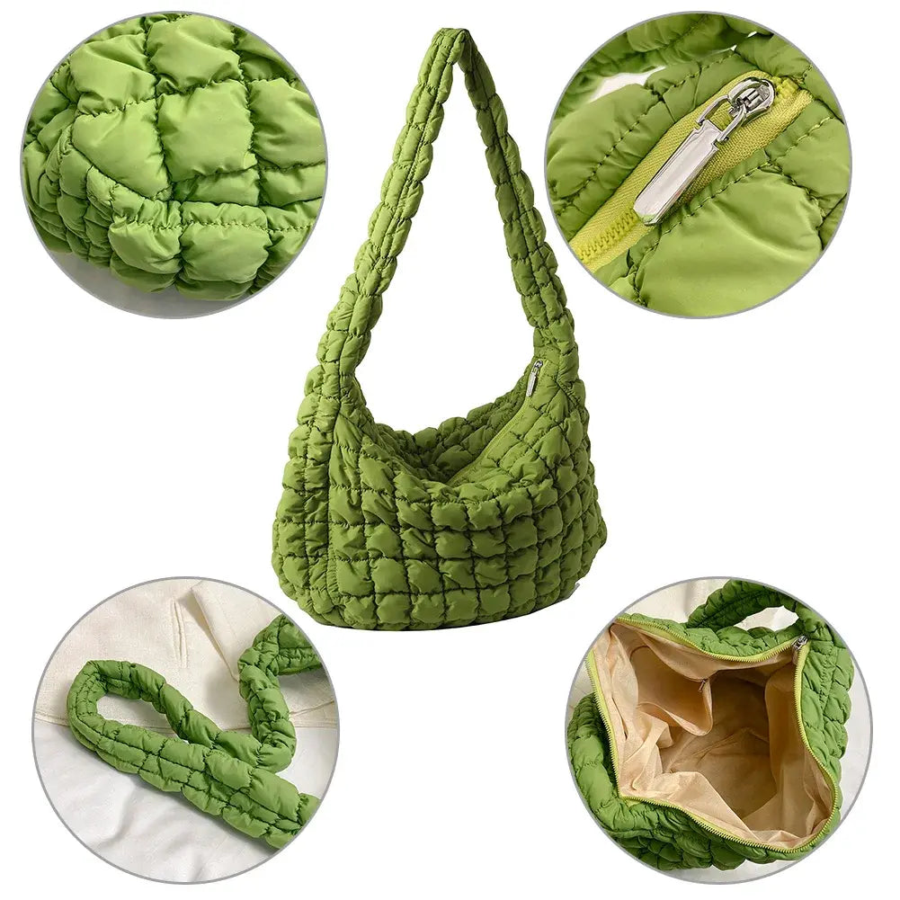 Quilted Padded Crossbody Bag