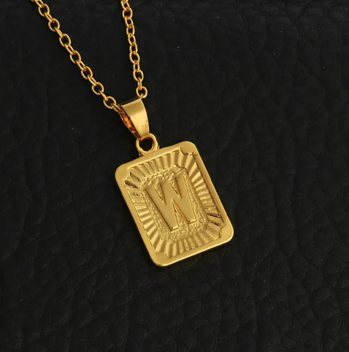 Gold Letter Necklace