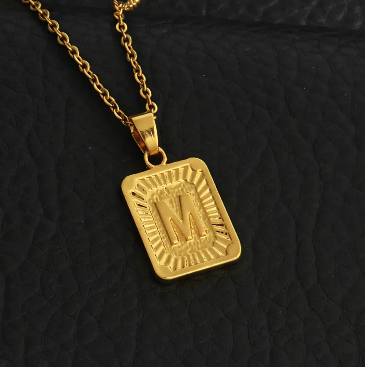 Gold Letter Necklace