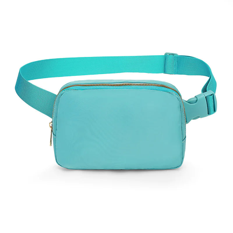 Waterproof Nylon Sport Crossbody Waist Bag