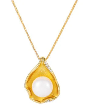 Pearl In Shell Pendant